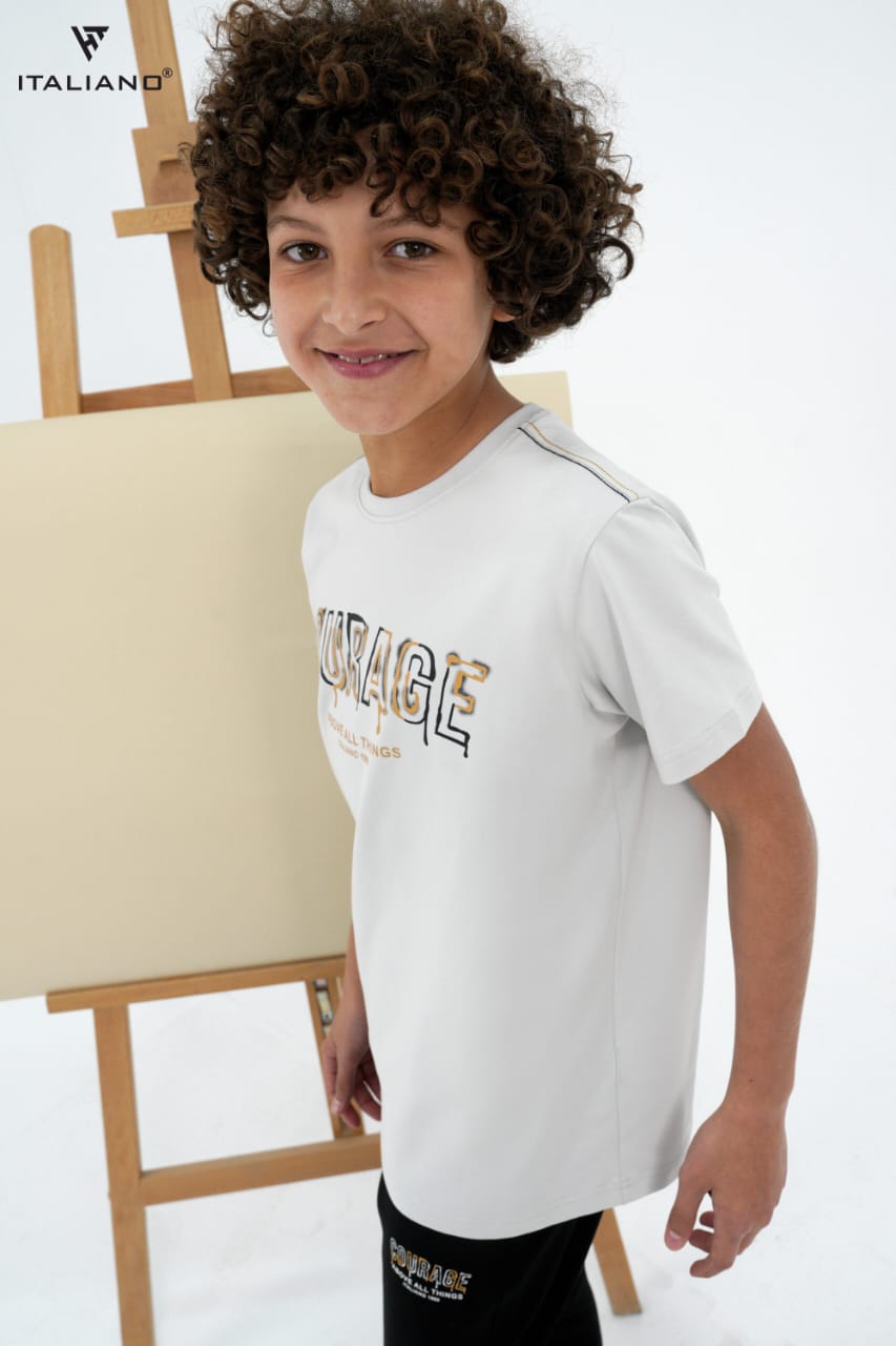 COURAGE Short Sleeve Trousers Set