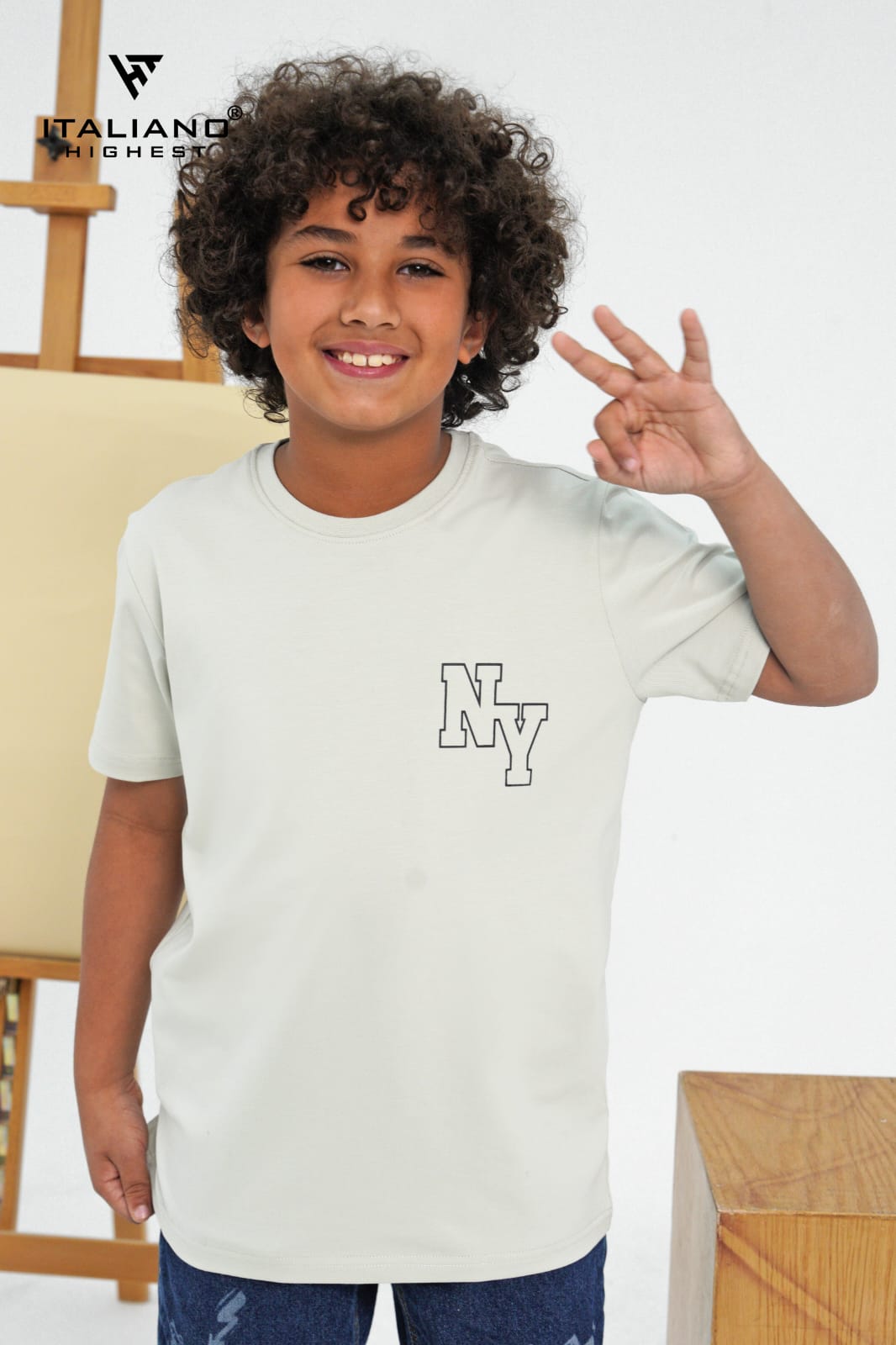 NY sleeve t-shirt