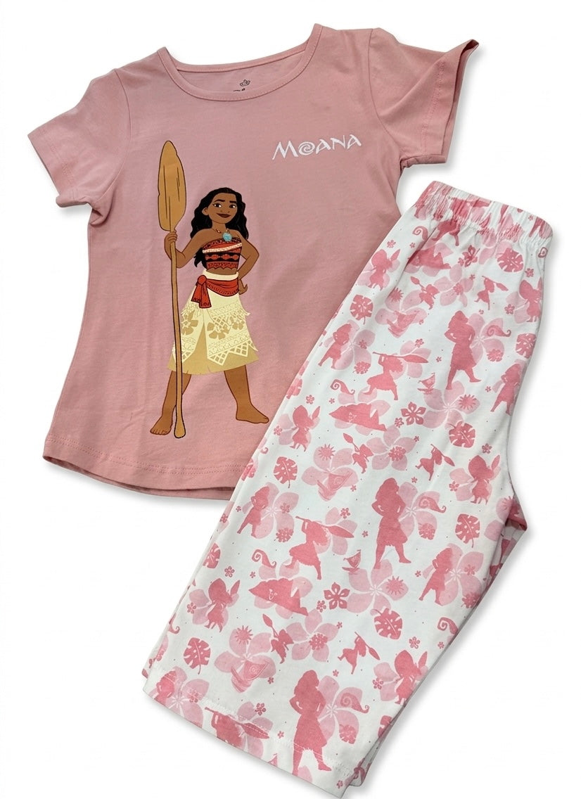 MOANA R.NECK&PANTCOR.SET