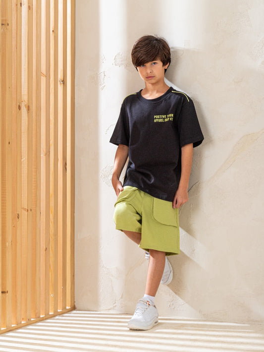 POSTIVE TOUR Half-sleeved pajamas - shorts