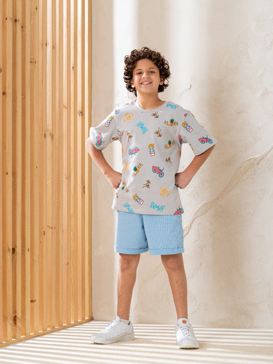 FULL PRINT HAWALL PJS