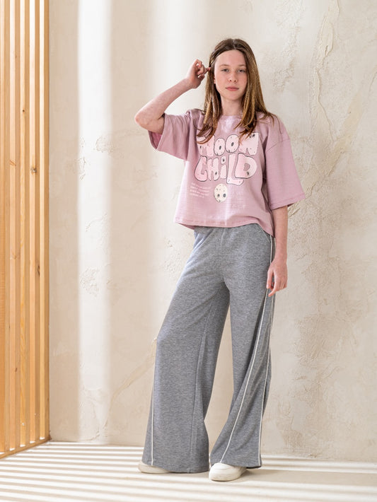 "MOON CHILD  Half-sleeved pajamas - pants