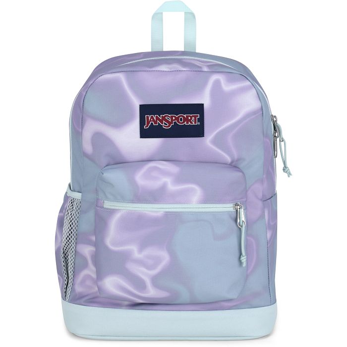 Jan sport Cross Town Plus Platinum Puddles Backpack [WS]