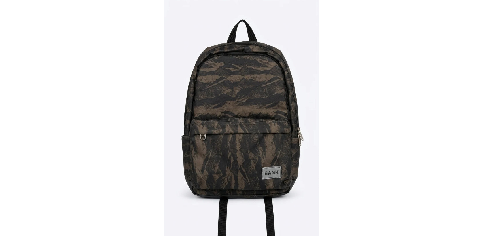" BANK BACKPACK BLACK/BROWN 4-1B"