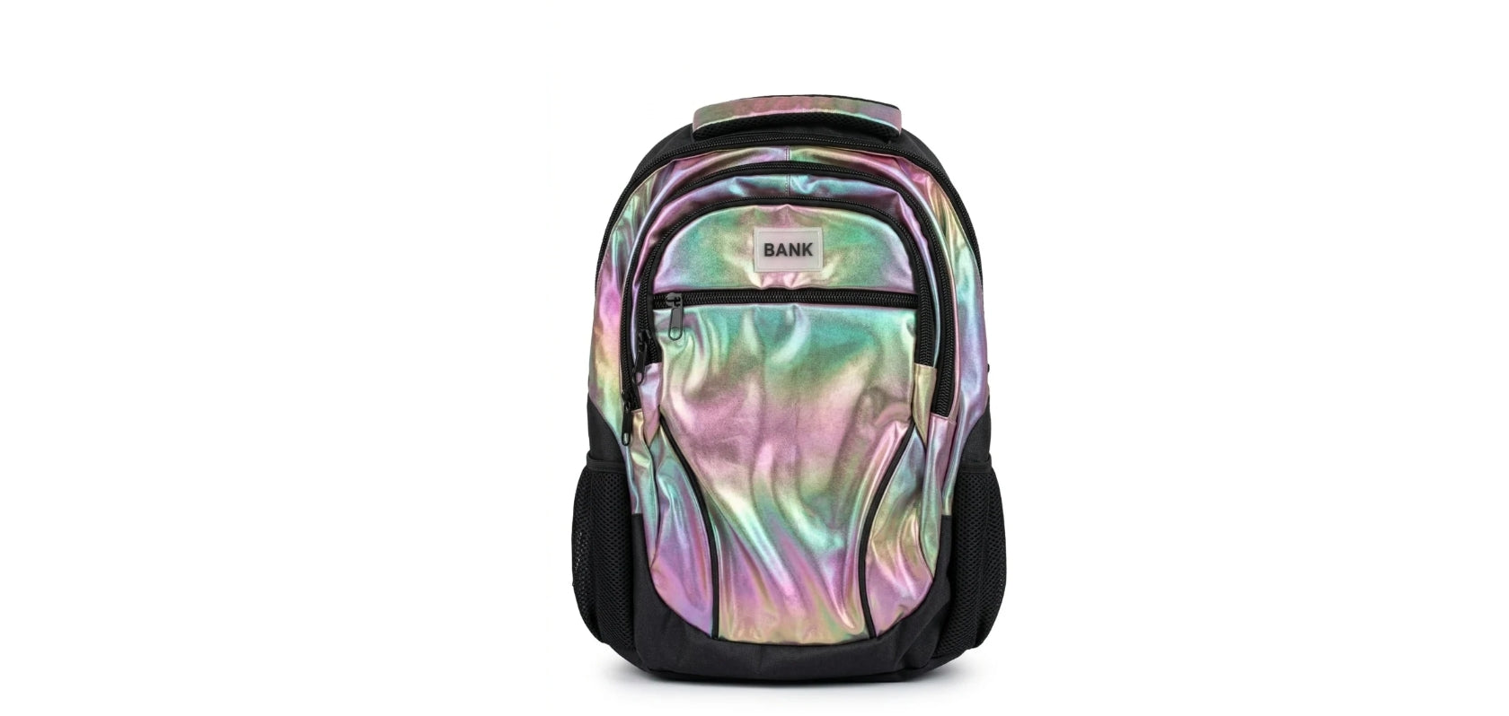 " BANK BACKPACK GREEN/MULTI COLO"