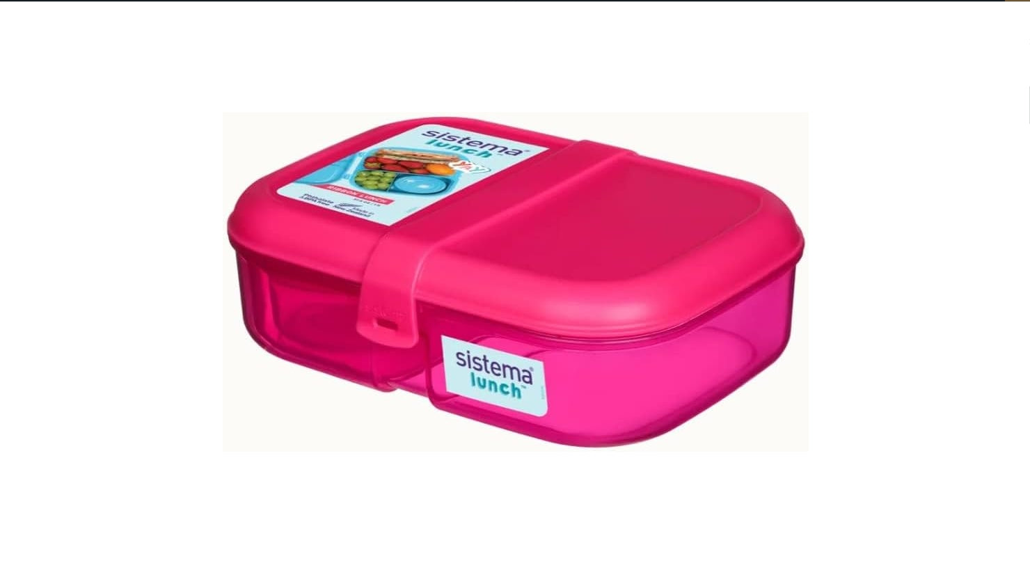 "Sistema Lunch 1.1L Ribbon Box ( Blue, Pink ,Green ) "