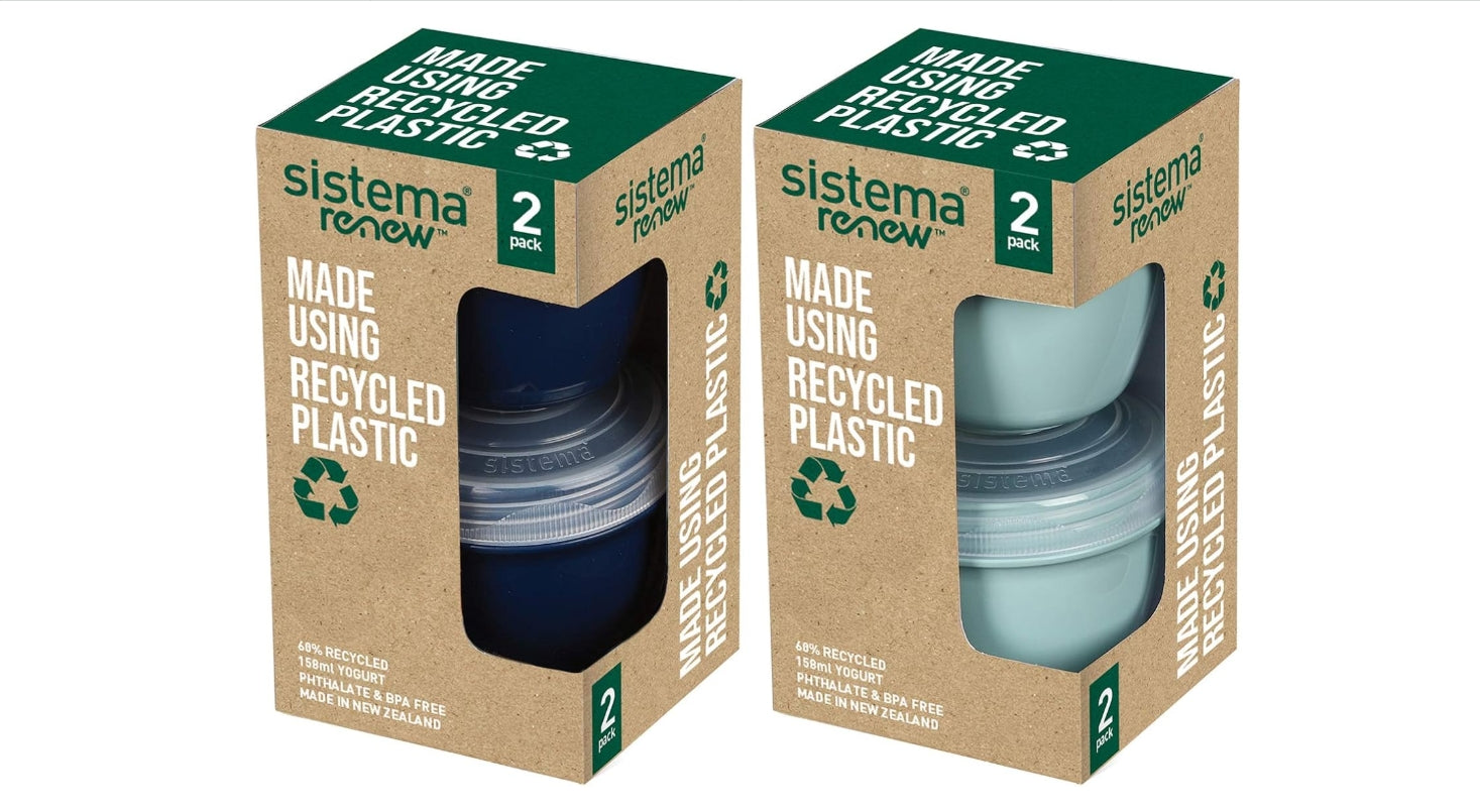 "Sistema Renew 2 Yogurt Pot Set -150ml "