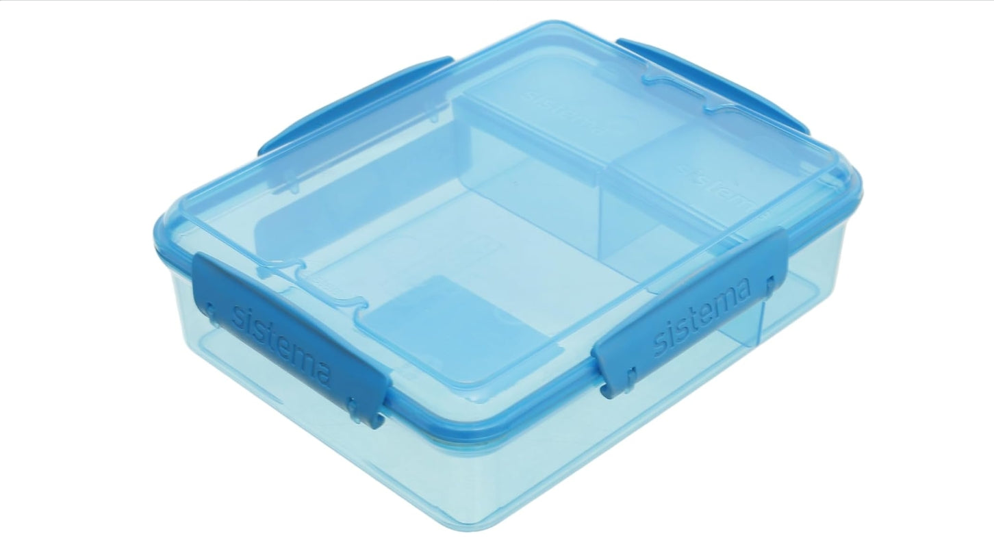"Sistema Snack Attack Duo Lunch Box, 975 ml Capacity "