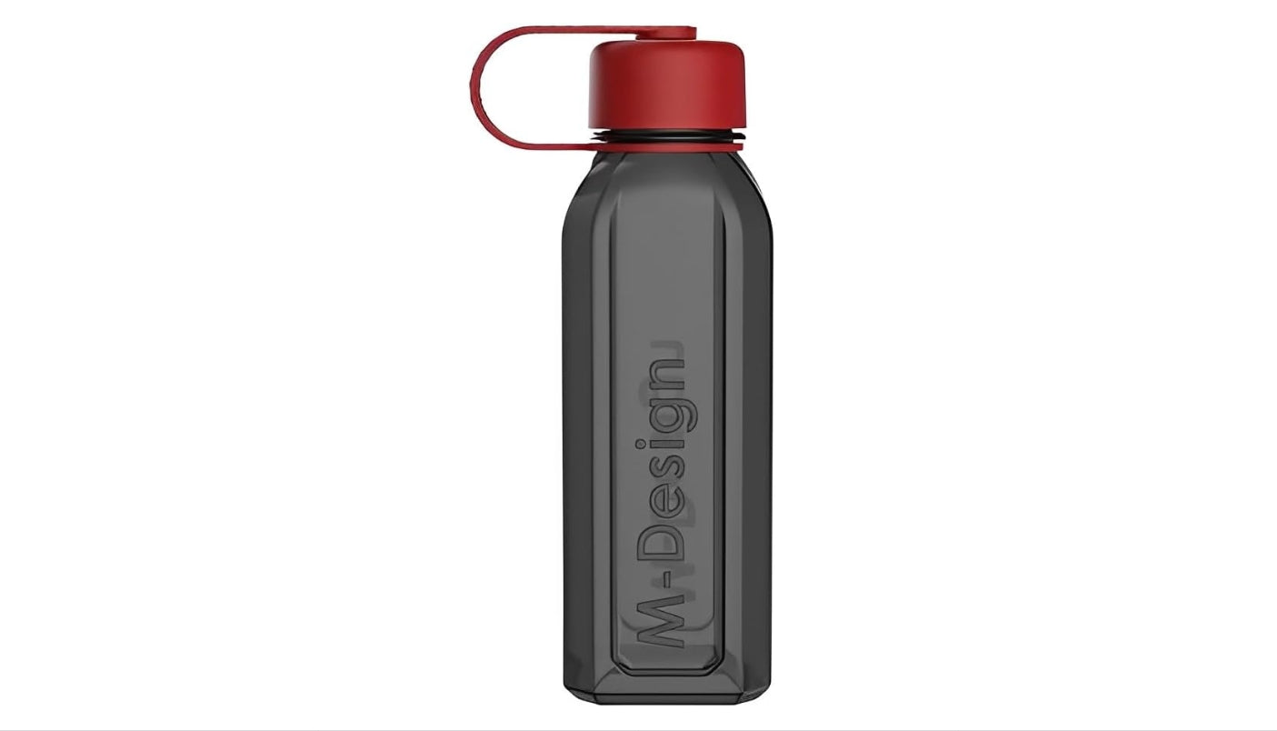" M-Design Square Bottle with Strap 650ml "