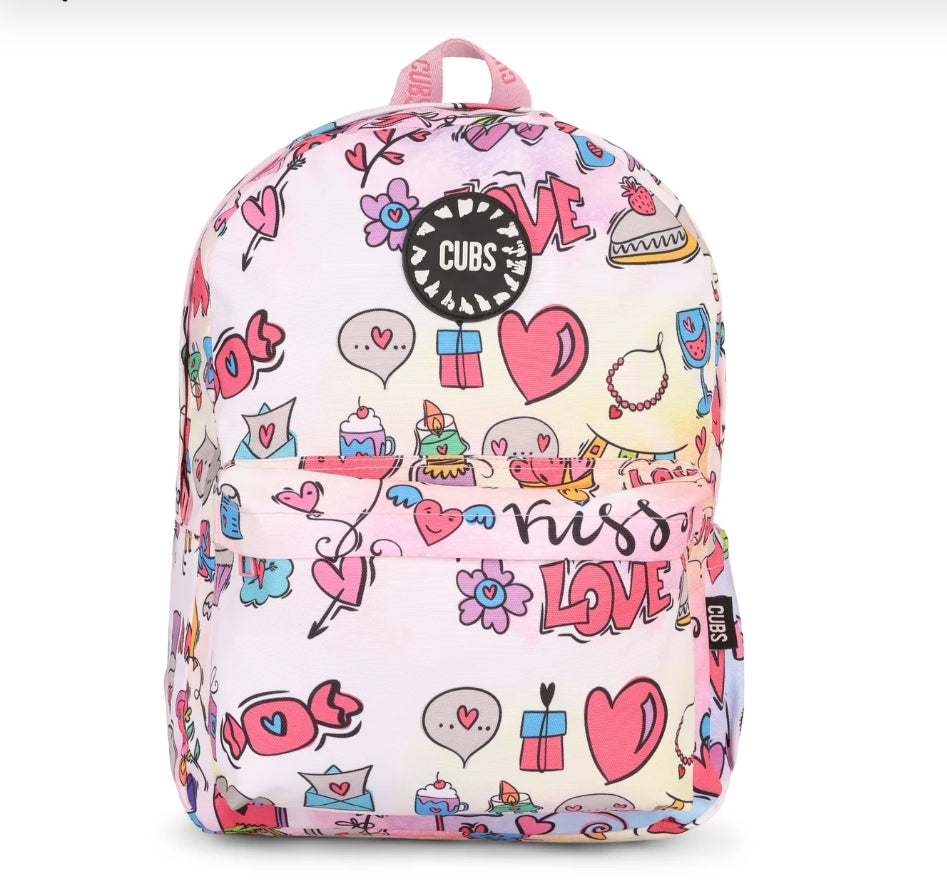 "Cubs Love Vibes Junior Student Backpack 28L"