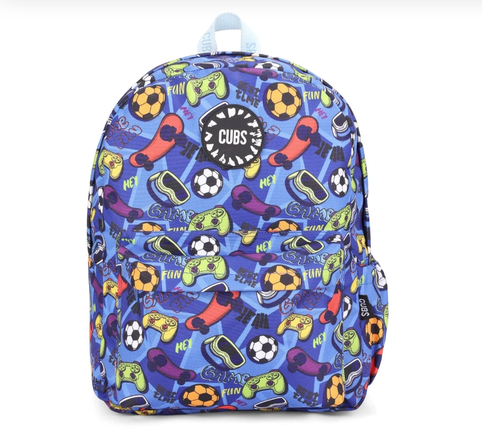 "Cubs Kick &Win Junior Student Backpack 28L "