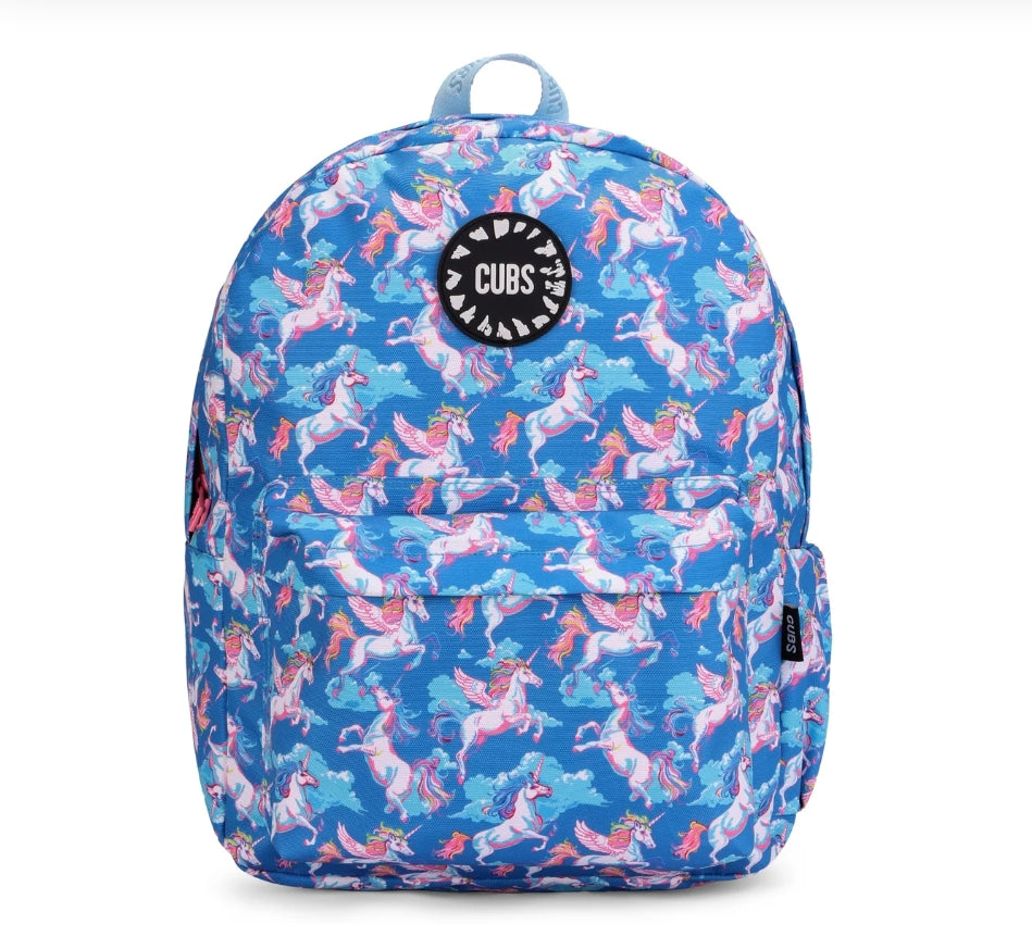 "Cubs Unicorn Angel Junior Student Backpack 28L "