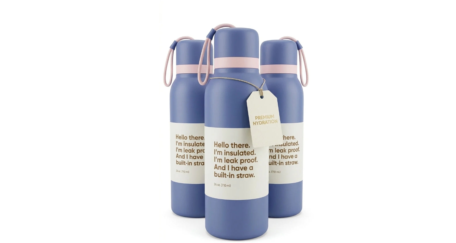 ""LIFETRADE Stainless water bottle 700ML "