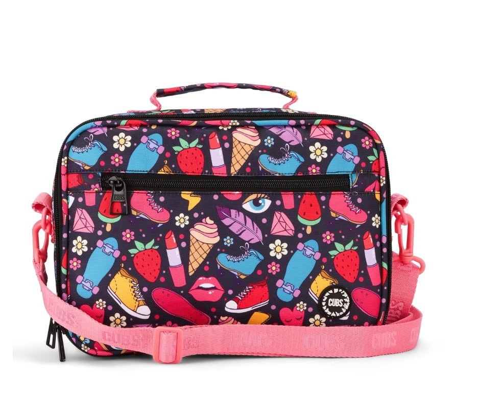 "Cubs Candy Crush Junior Student Lunch Bag "