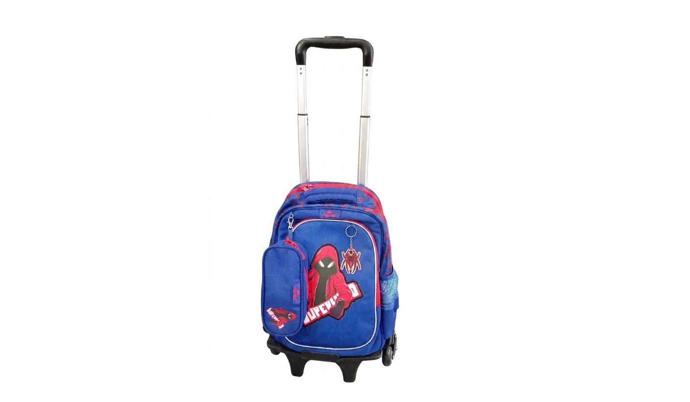 " Glossy-Bird Trolley Backpack Size 17 "