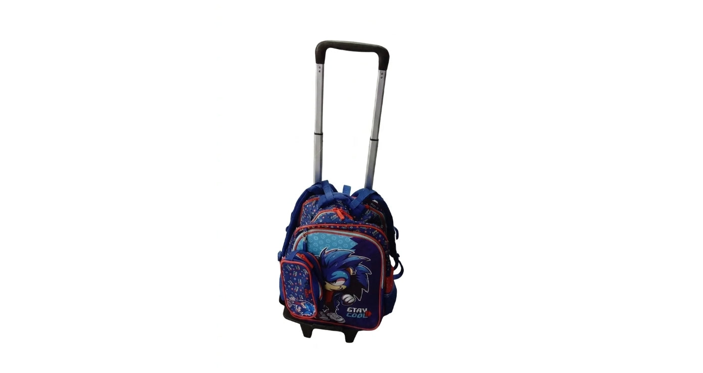 " Glossy-Bird Trolley Backpack Size 17 "