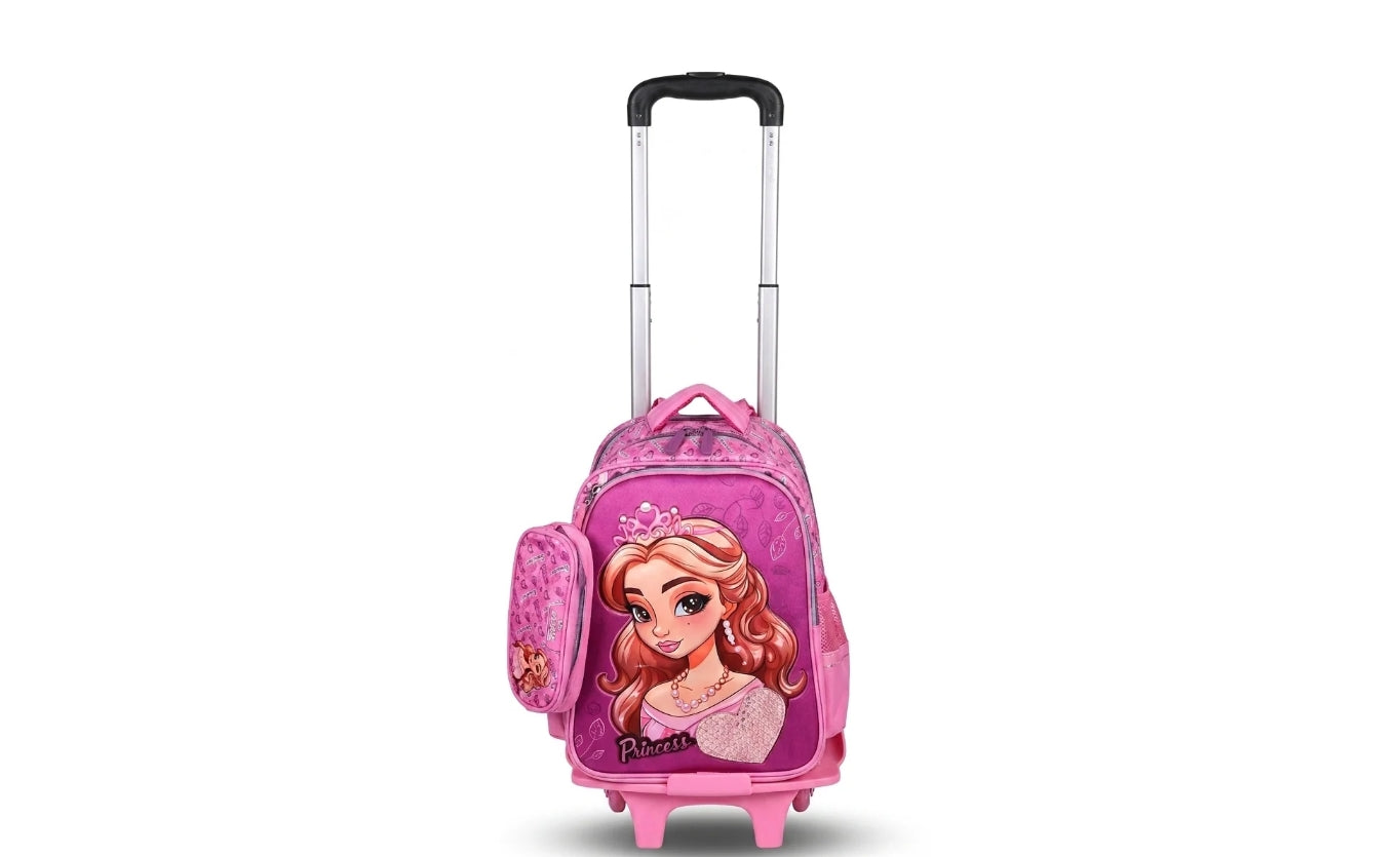 " Glossy-Bird Trolley Backpack Size 17 "