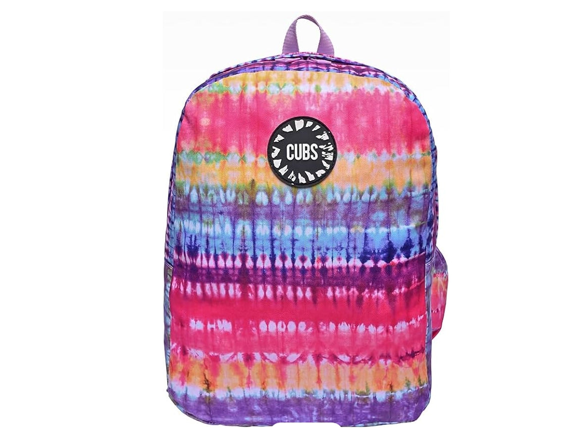 " Cubs Fashion Girl Water Colors backpack Big & Basic "