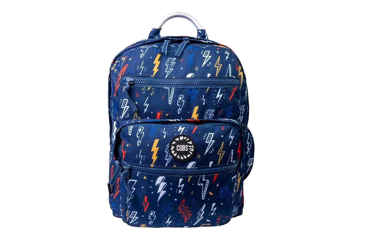 " Cubs Navy Bolts backpack Senior "