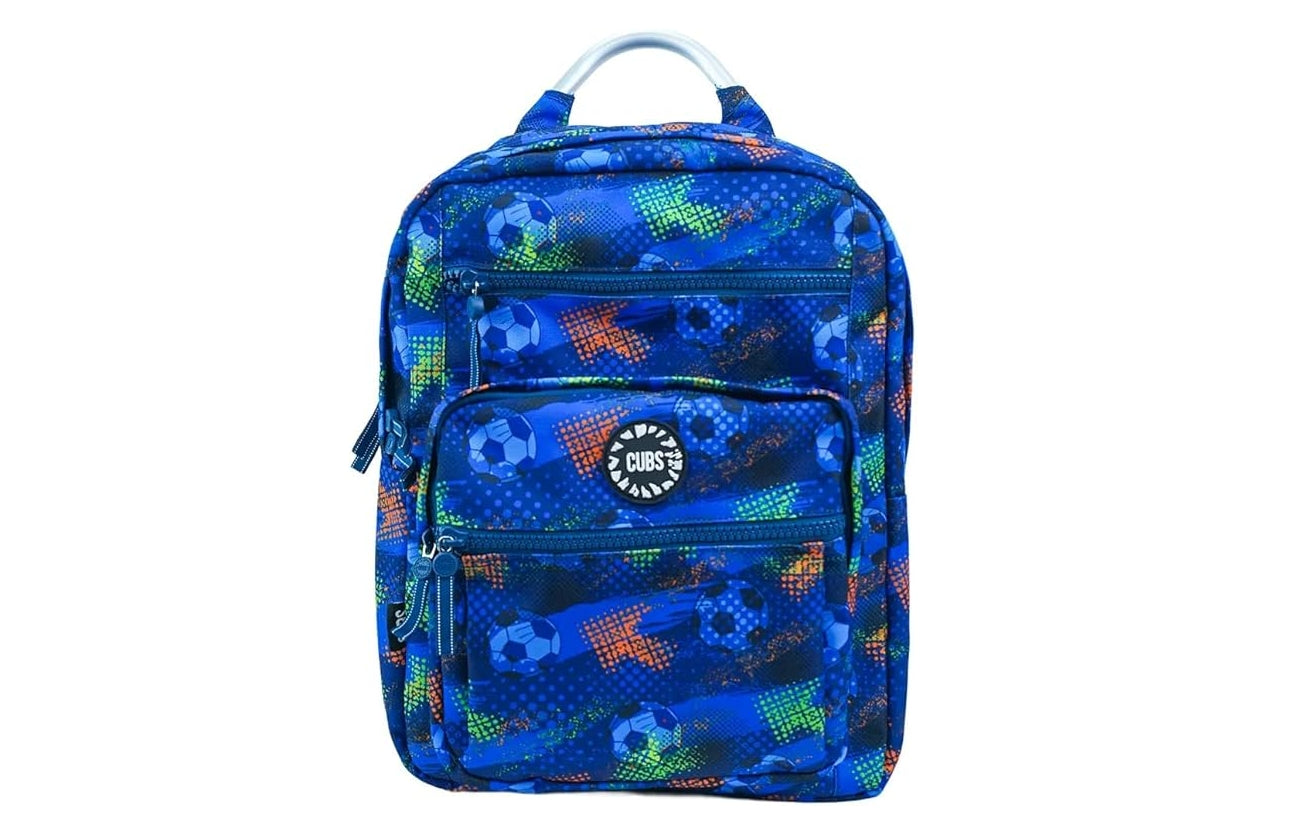"Cubs Blue Football backpack Senior "