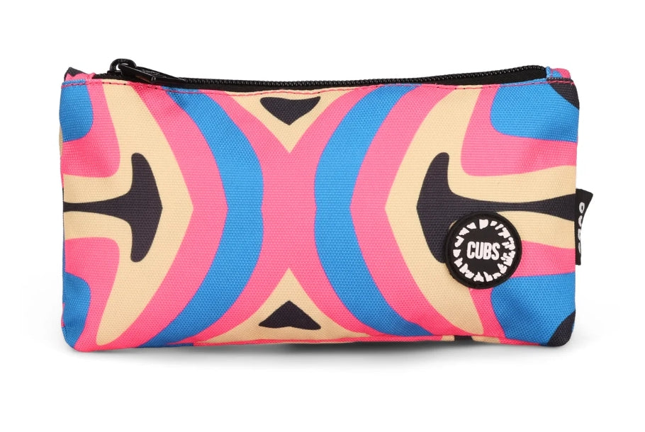 "Cubs Girl Power Black Big & Basic Pencil Case "