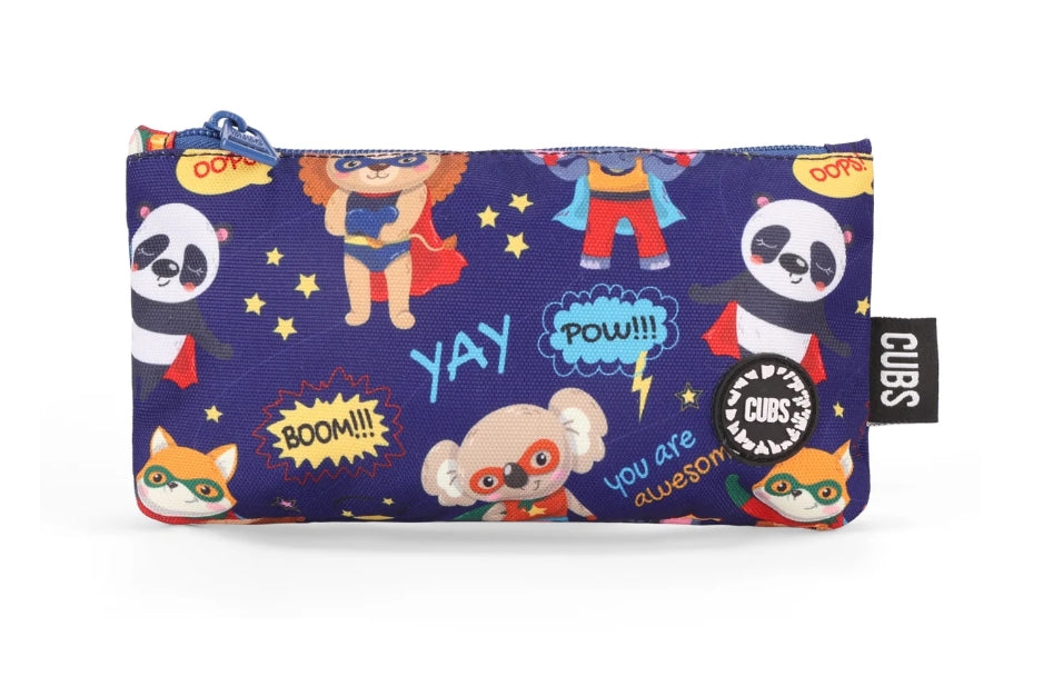 "Cubs Animal Heros Big & Basic Pencil Case "