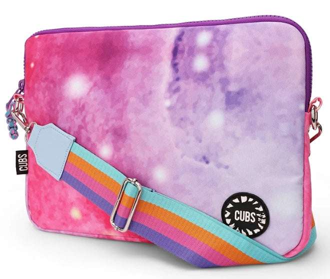 CUBS Pink Galaxy Laptop Sleeves شنطة - Regular 2026