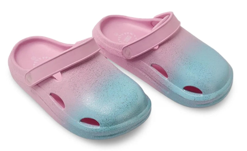 CUBS Glitter Pink Blue Clog - Regular 2026