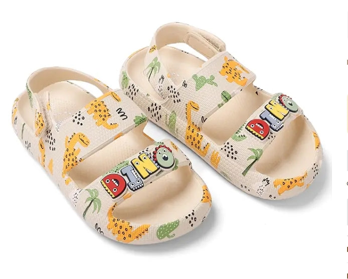 CUBS Khaki Dino Kids Sandal - Regular 2026