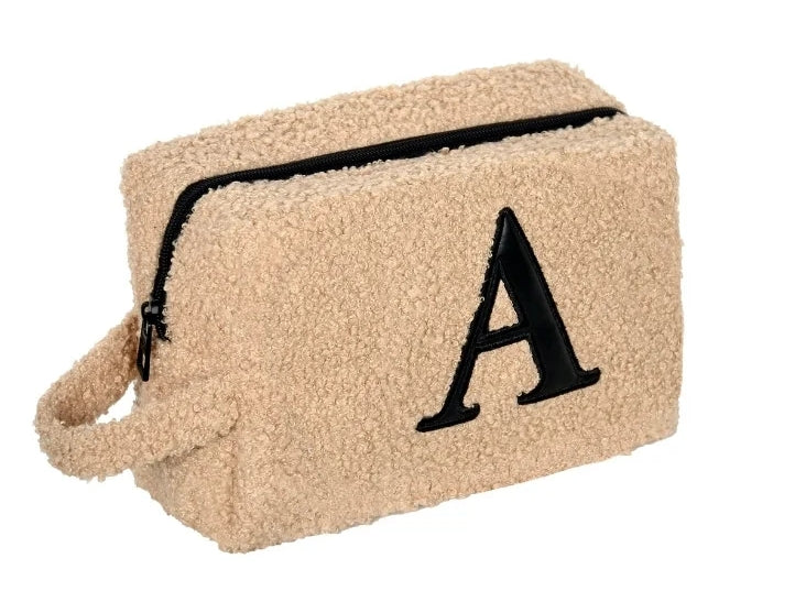 FUR POUCH LETTERS A شنطة