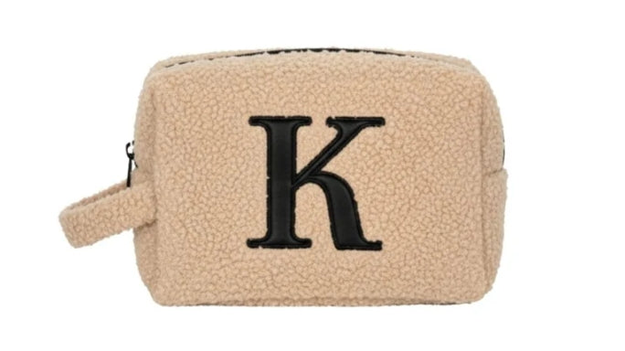 FUR POUCH LETTERS K شنطة