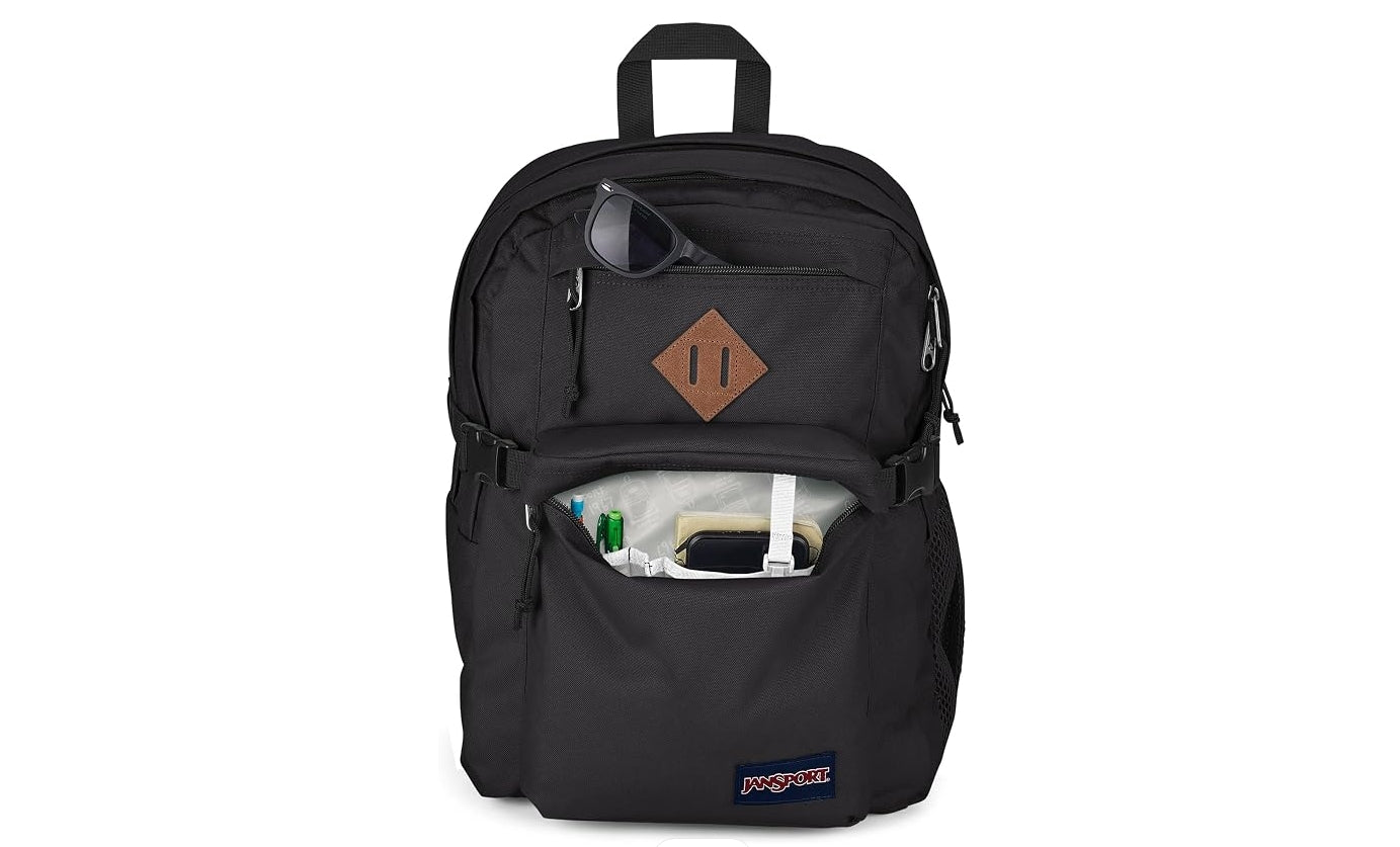 "JANSPORT Unisex Main Campus Backpack Black "