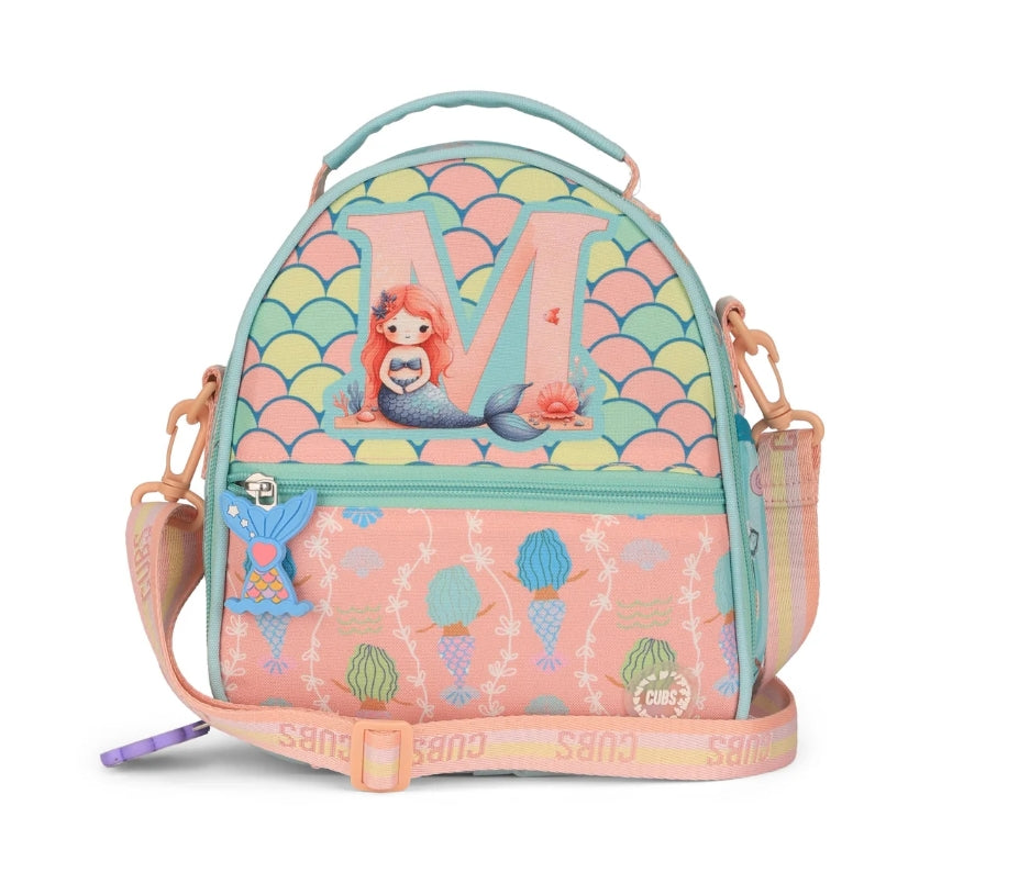 "Cubs Pink Mermaid Pre-School Lunch Bag M "