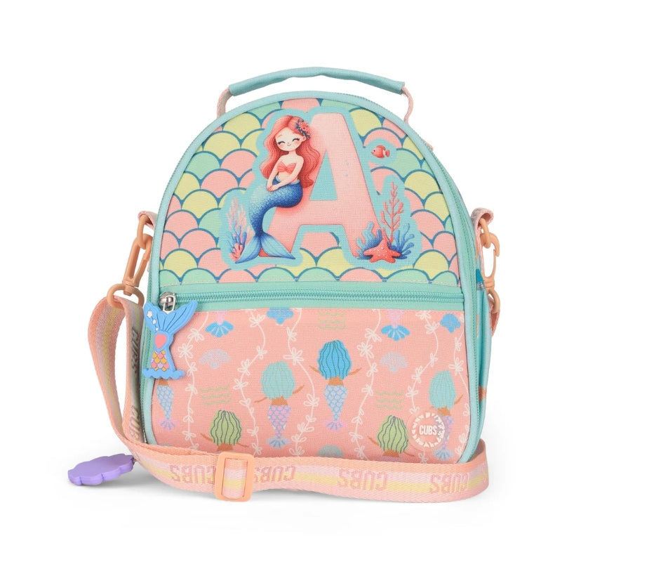 "Cubs Pink Mermaid Pre-School Lunch Bag A "