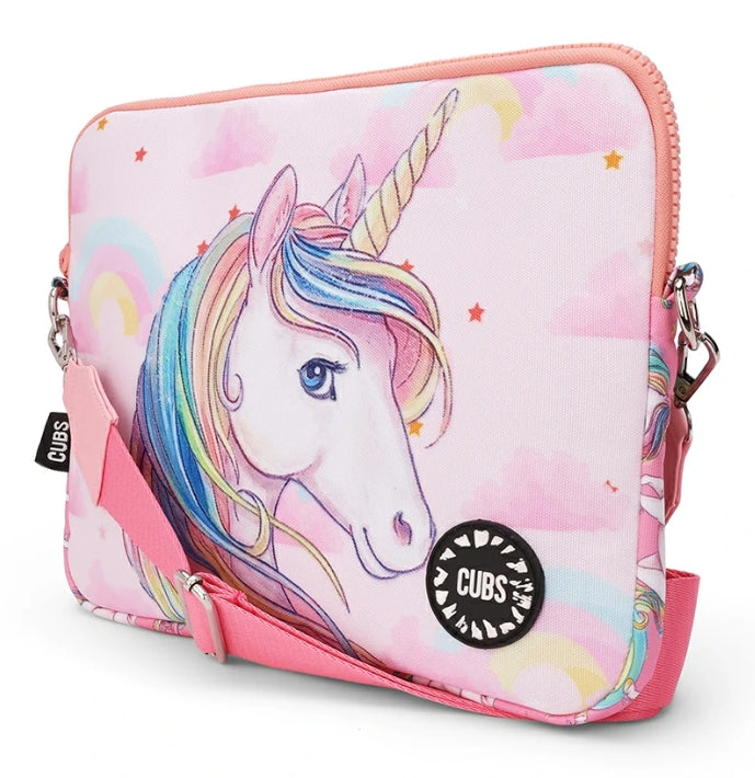 CUBS Rainbow Unicorn Laptop Sle شنطة - Regular 2026