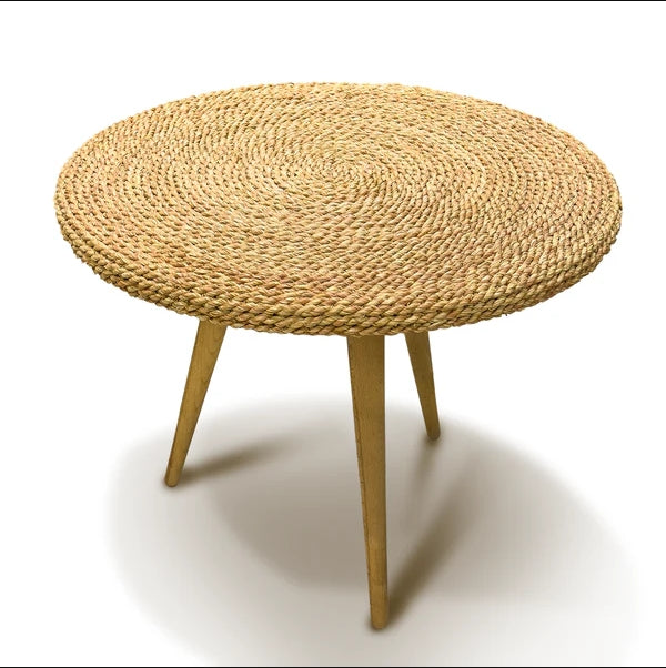 " Round Halfa Table with wooden "