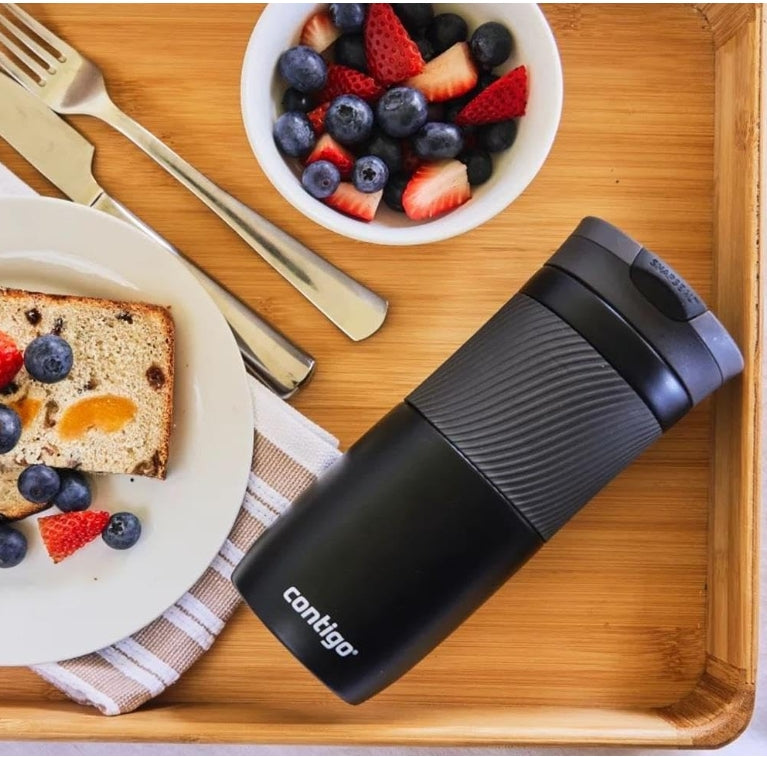 " Contigo Travel Mug Stainless Steel 470 ml Byron Matte Black "