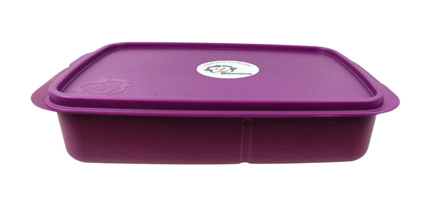 "BANANA Divided lunch box - 1 L "