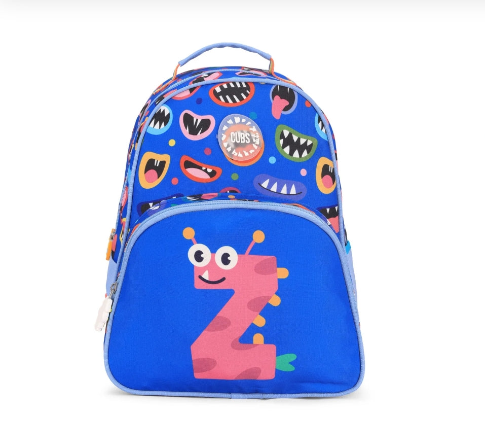 "Cubs Blue Monsters Pre-School Backpack Z 20L"