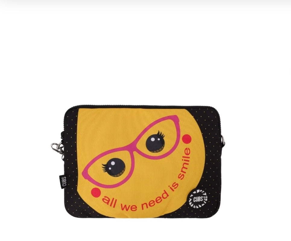 "Cubs All We Need Is Smile 13" Laptop Sleeve "