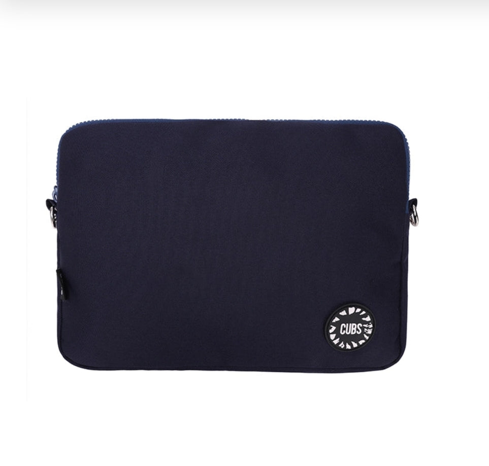 "Cubs All Navy 13" Laptop Sleeve "