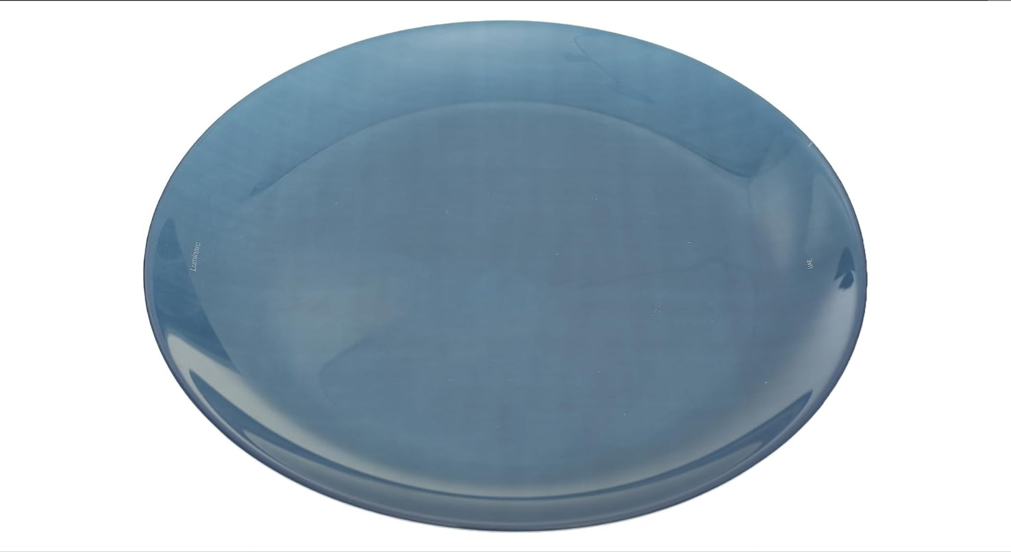" Luminarc Simply Dessert Plate, Navy Blue "