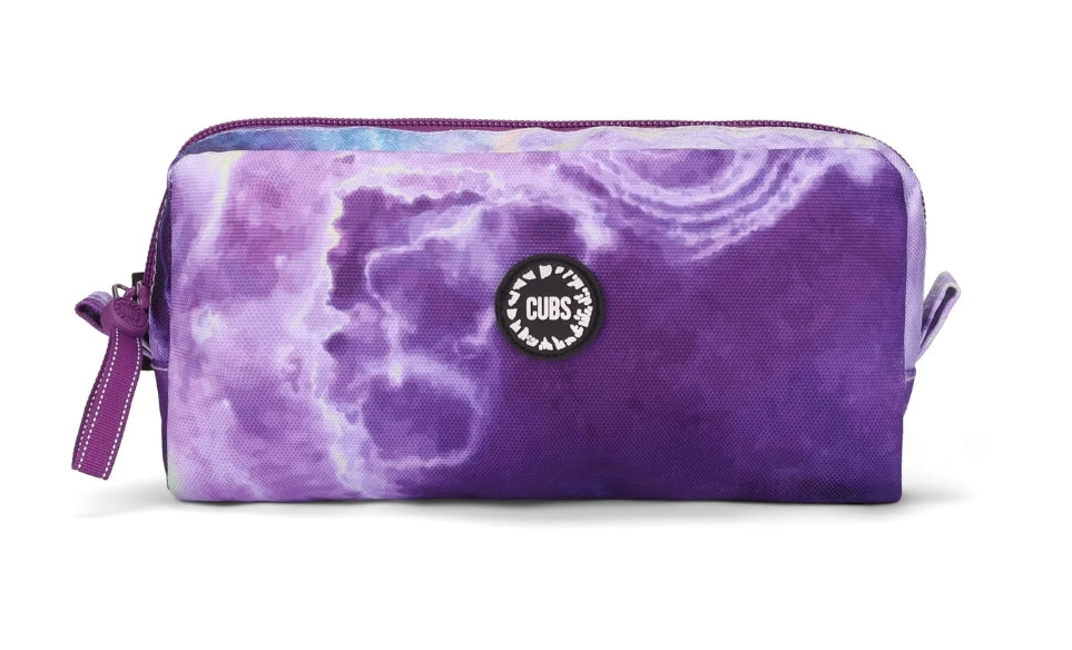 " CUBS All Purple Galaxy Senior Pencil case "