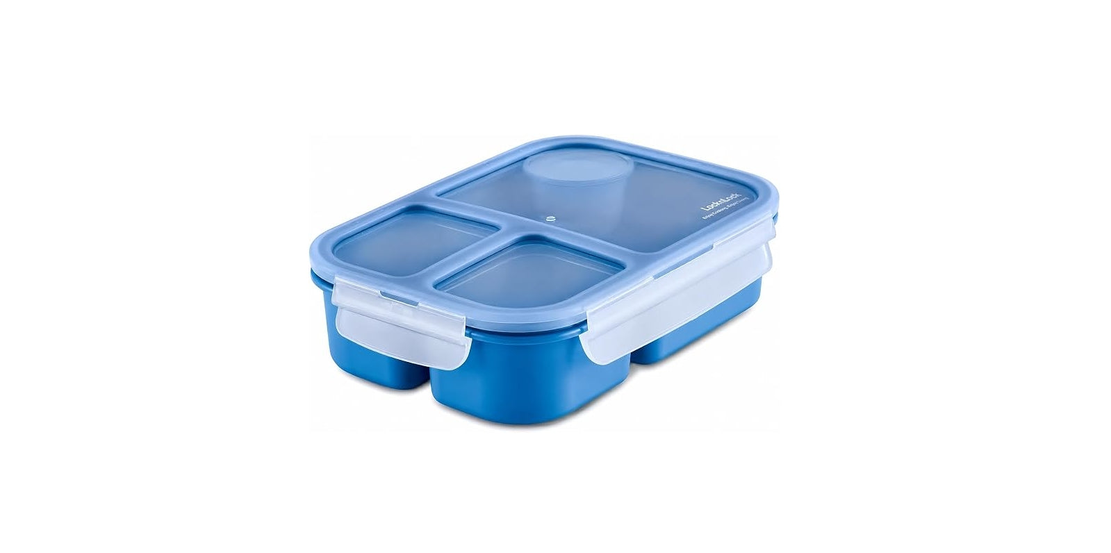 " Lock & Lock divided lunch box 1.5L Blue HPL782B "