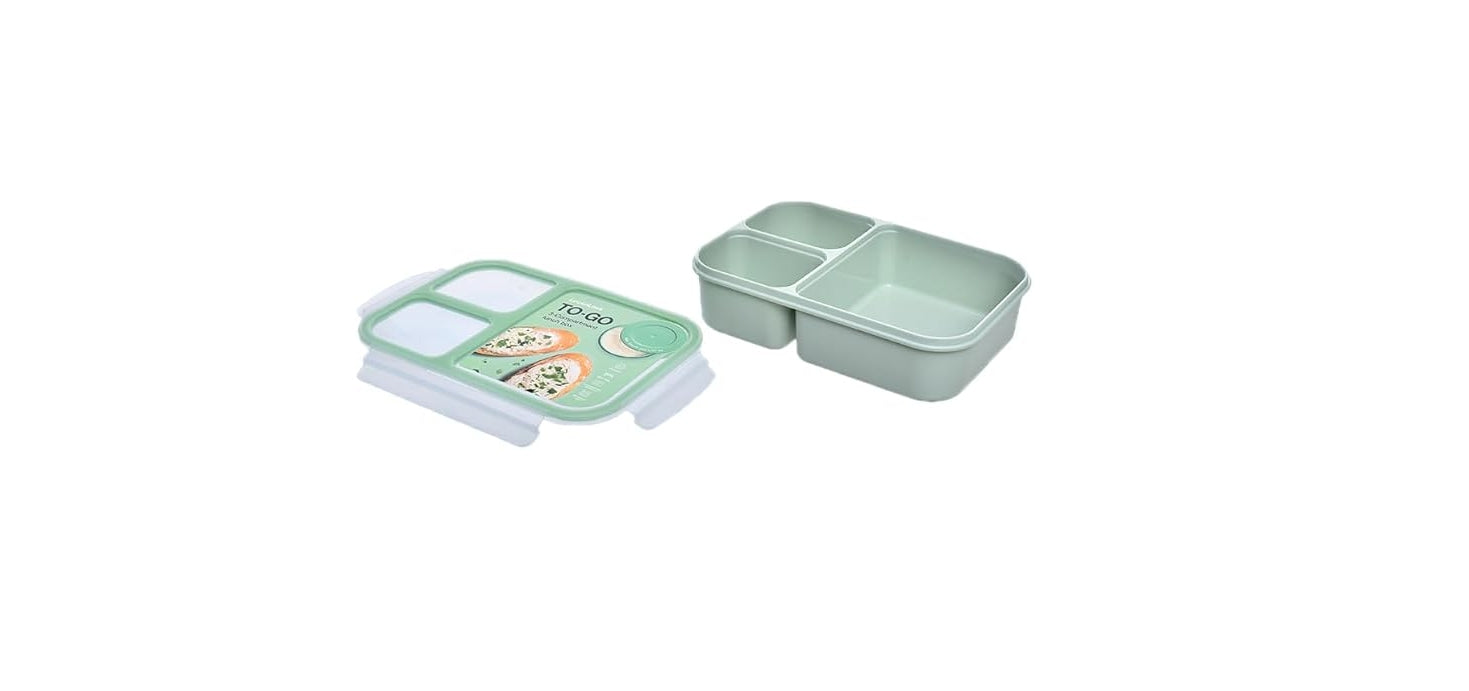 " Lock & Lock divided lunch box 1.5L - Mint "