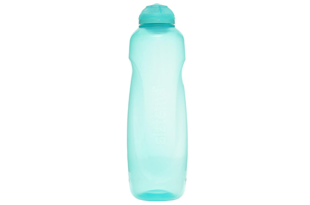 " Sistema Helix Plastic Squeeze Bottle, 600 ml Capacity, (Blue, Pink, Teal) "