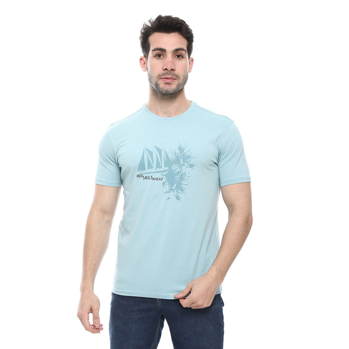 Regular Fit T-Shirt Light Blue