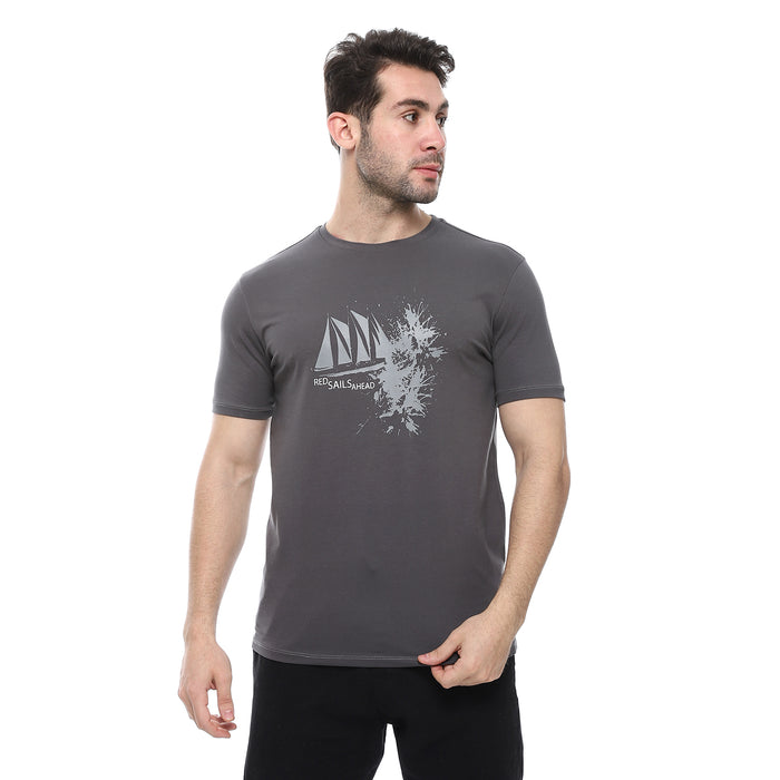 Regular Fit T-Shirt Dark Grey