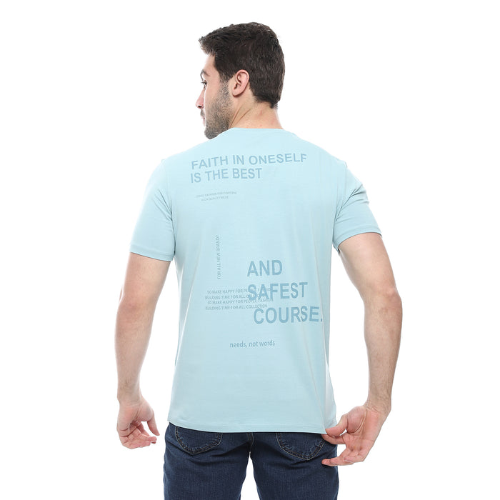 Regular Fit T-Shirt Light Blue