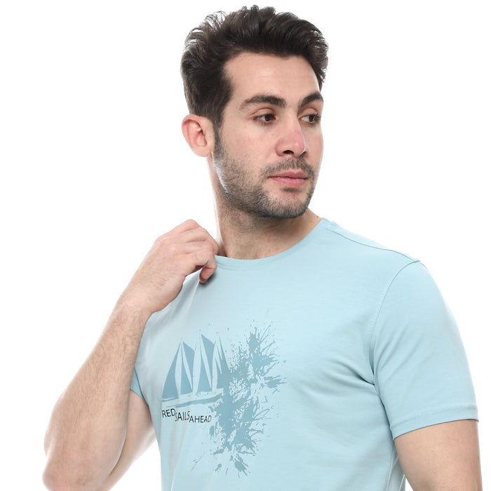 Regular Fit T-Shirt Light Blue